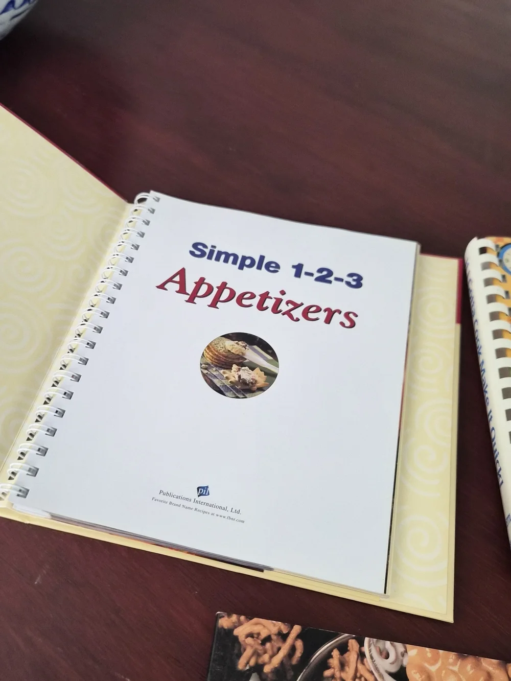 N/A appetizers cookbook